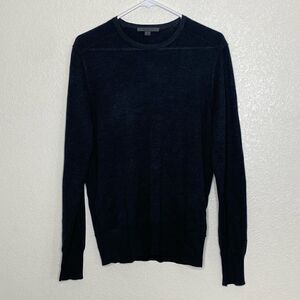 JOHN VARVATOS Men’s Silk/Cotton Pullover Sweater Size M